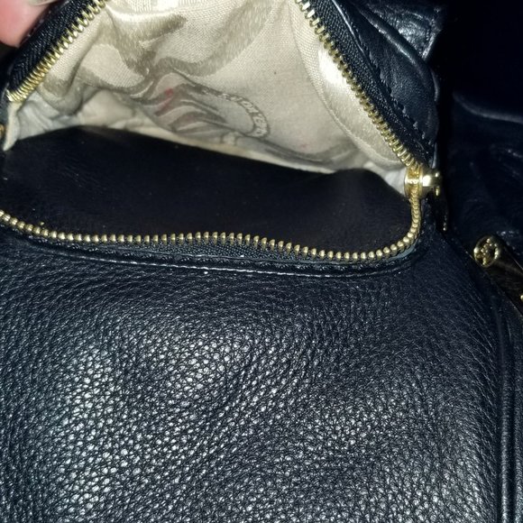 Michael Kors Black Leather Satchel with dust bag - Picture 14 of 16